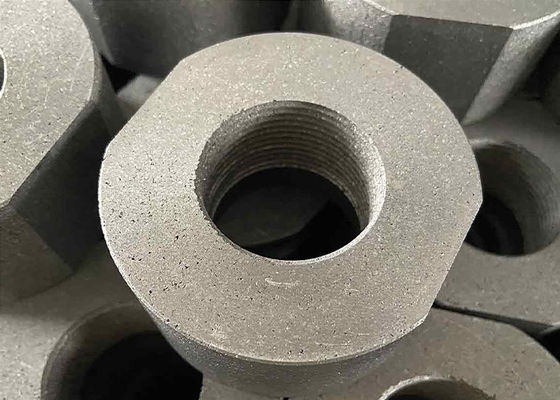 17Mpa Carbon Graphite Nut เสถียรภาพที่อุณหภูมิสูง